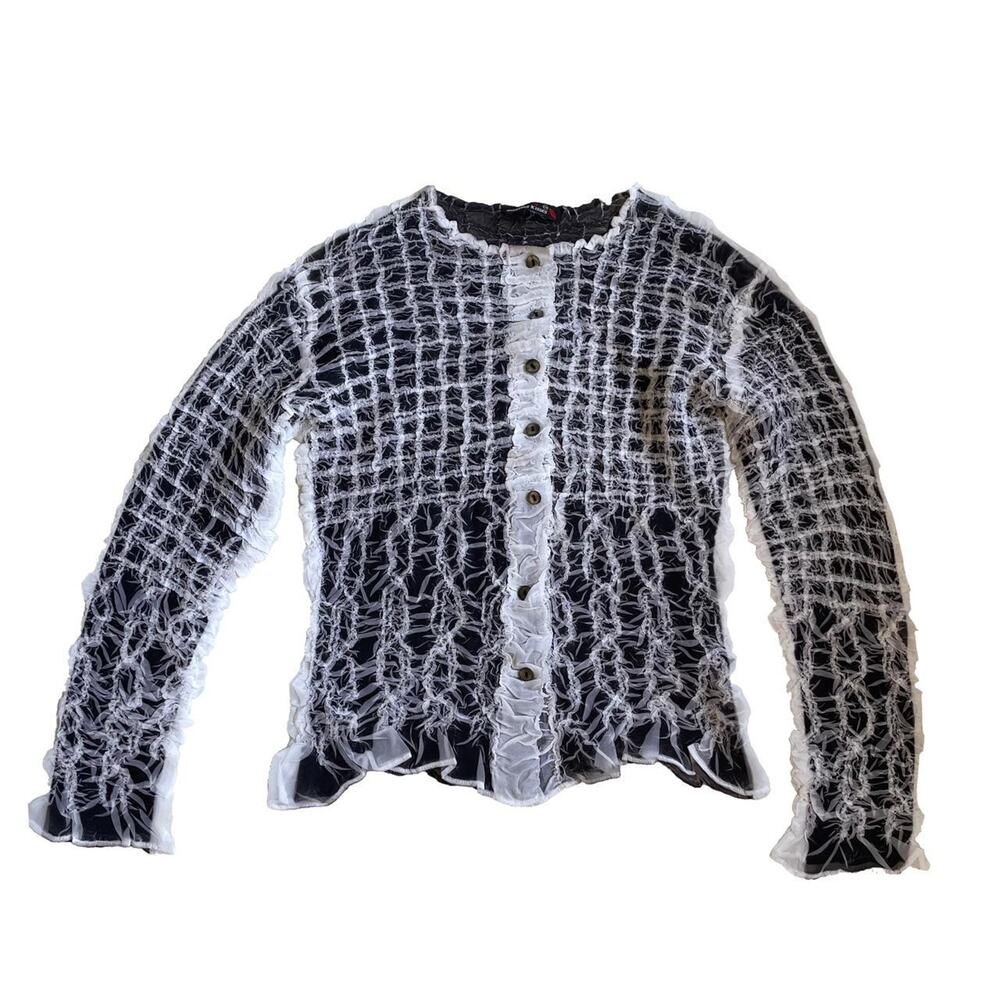 Vintage textured top